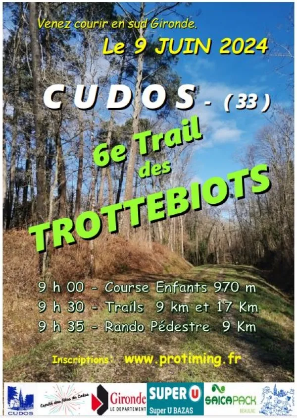 Trail des Trottebiots 2024 Inscription Résultats