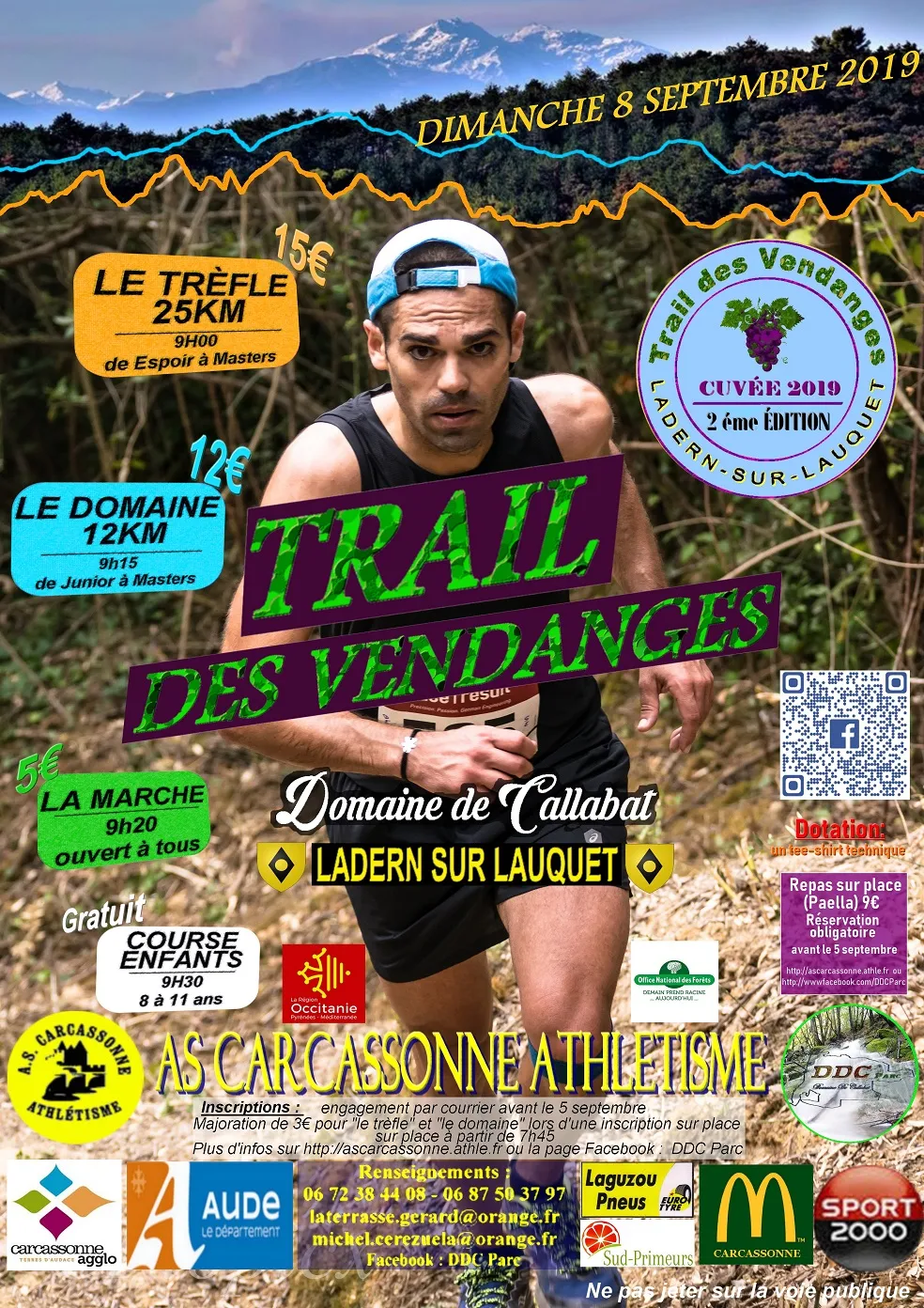 Trail des Vendanges – Ladern sur lauquet 2024 Inscription Résultats