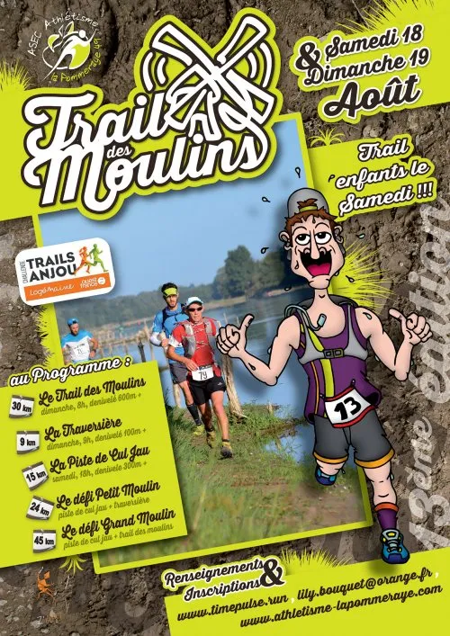 Trail des Vieux Moulins – La Pommeraye 2024 Inscription Résultats