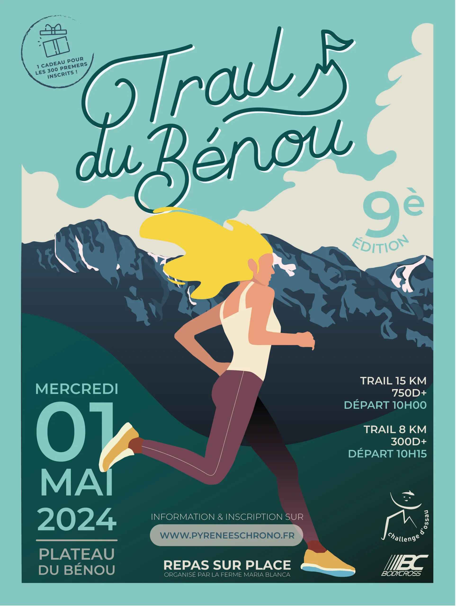 Trail du Benou 2024 Inscription Résultats