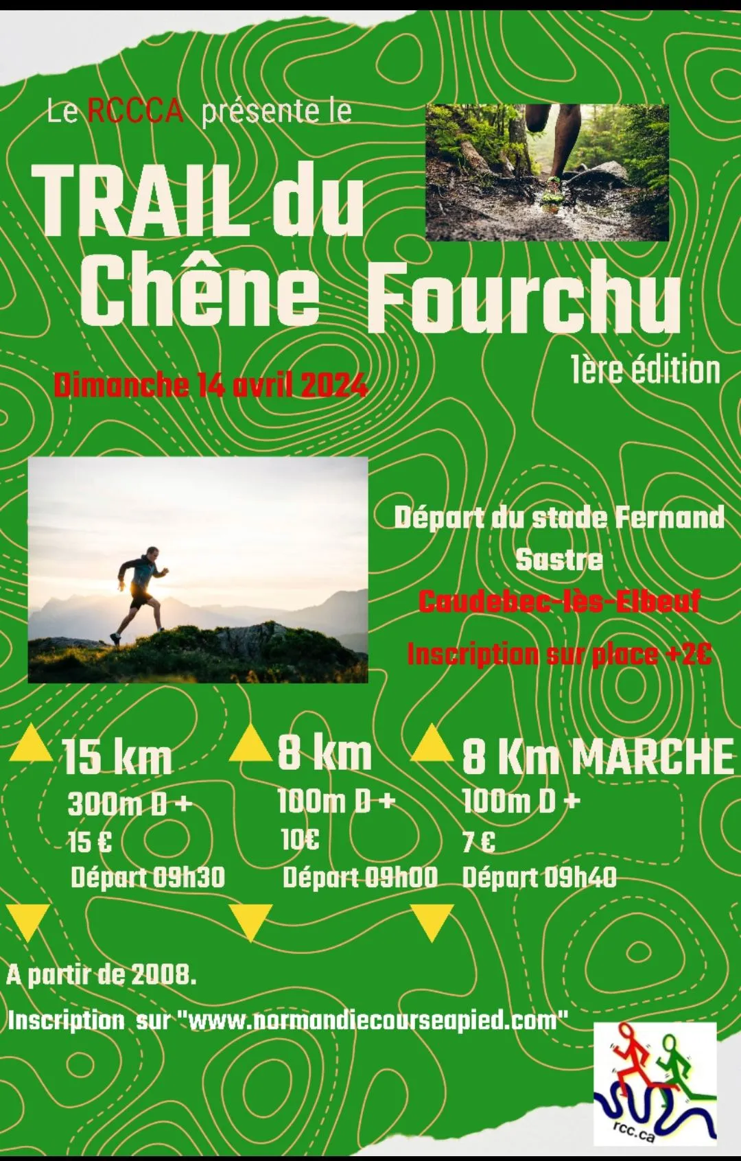 affiche de la course