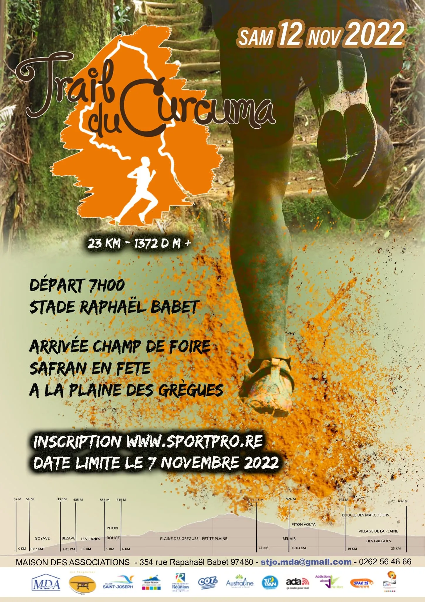 affiche de la course