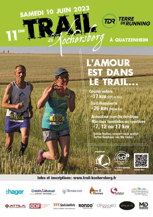 Trail du Kochersberg 2024 Inscription Résultats