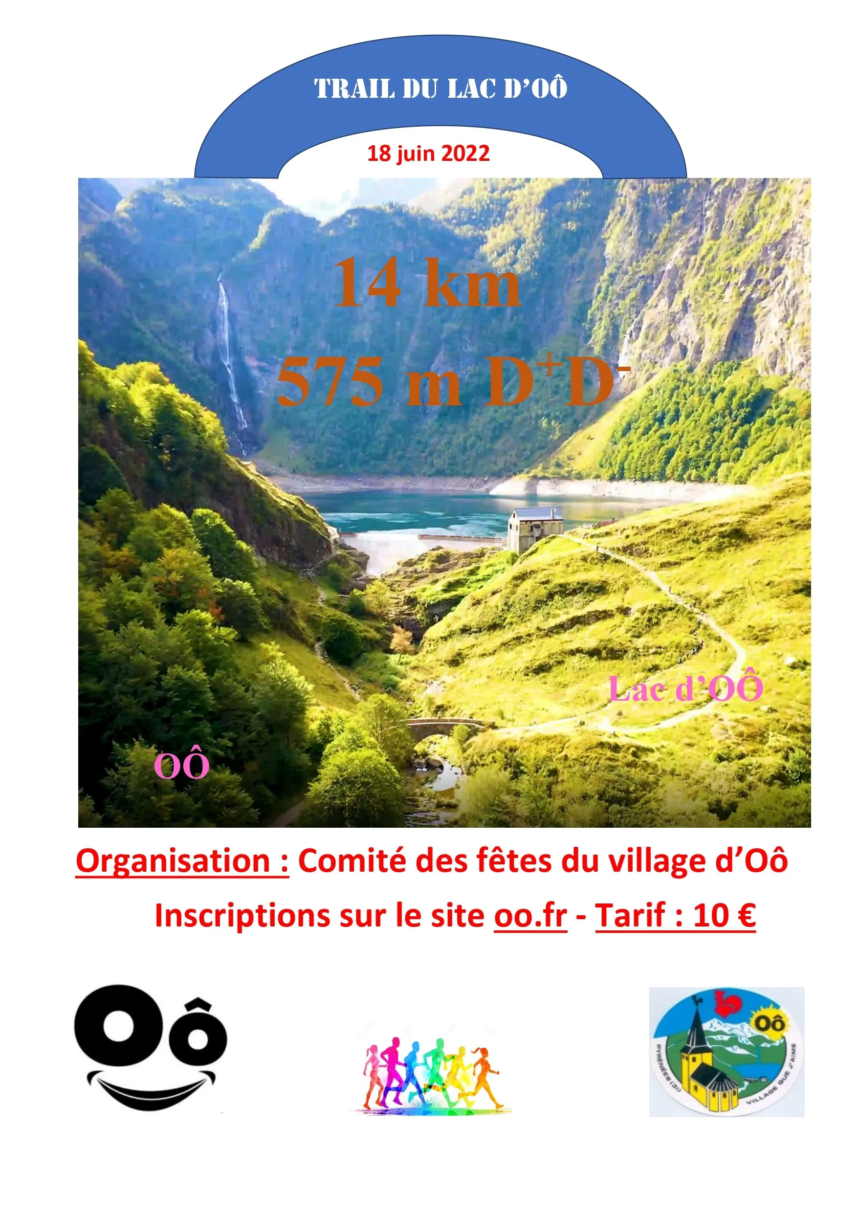 Trail du Lac d’Oô 2024 Inscription Résultats