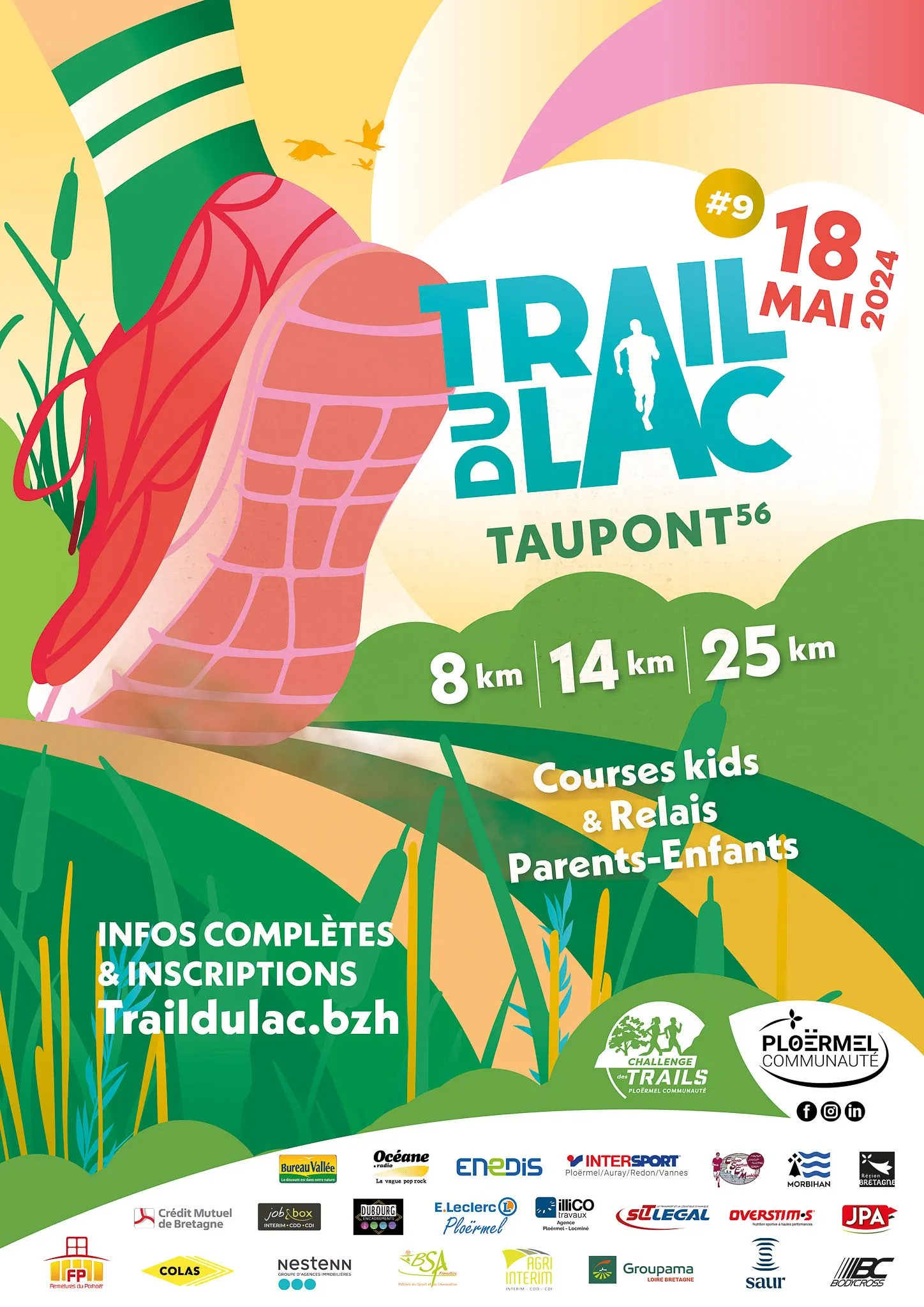 Trail du Lac – Taupont 2024 Inscription Résultats