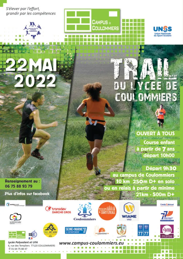 affiche de la course