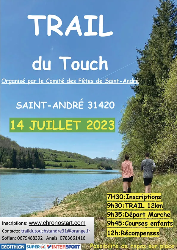 Trail du Touch 2024 Inscription Résultats