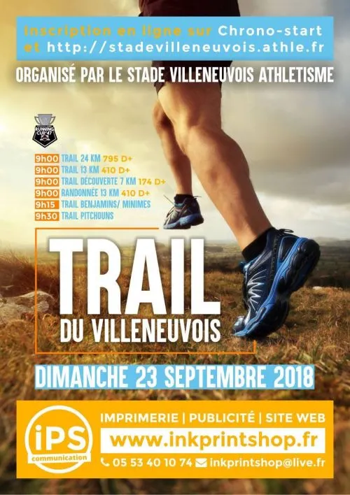 Trail du Villeneuvois 2025 Inscription Résultats