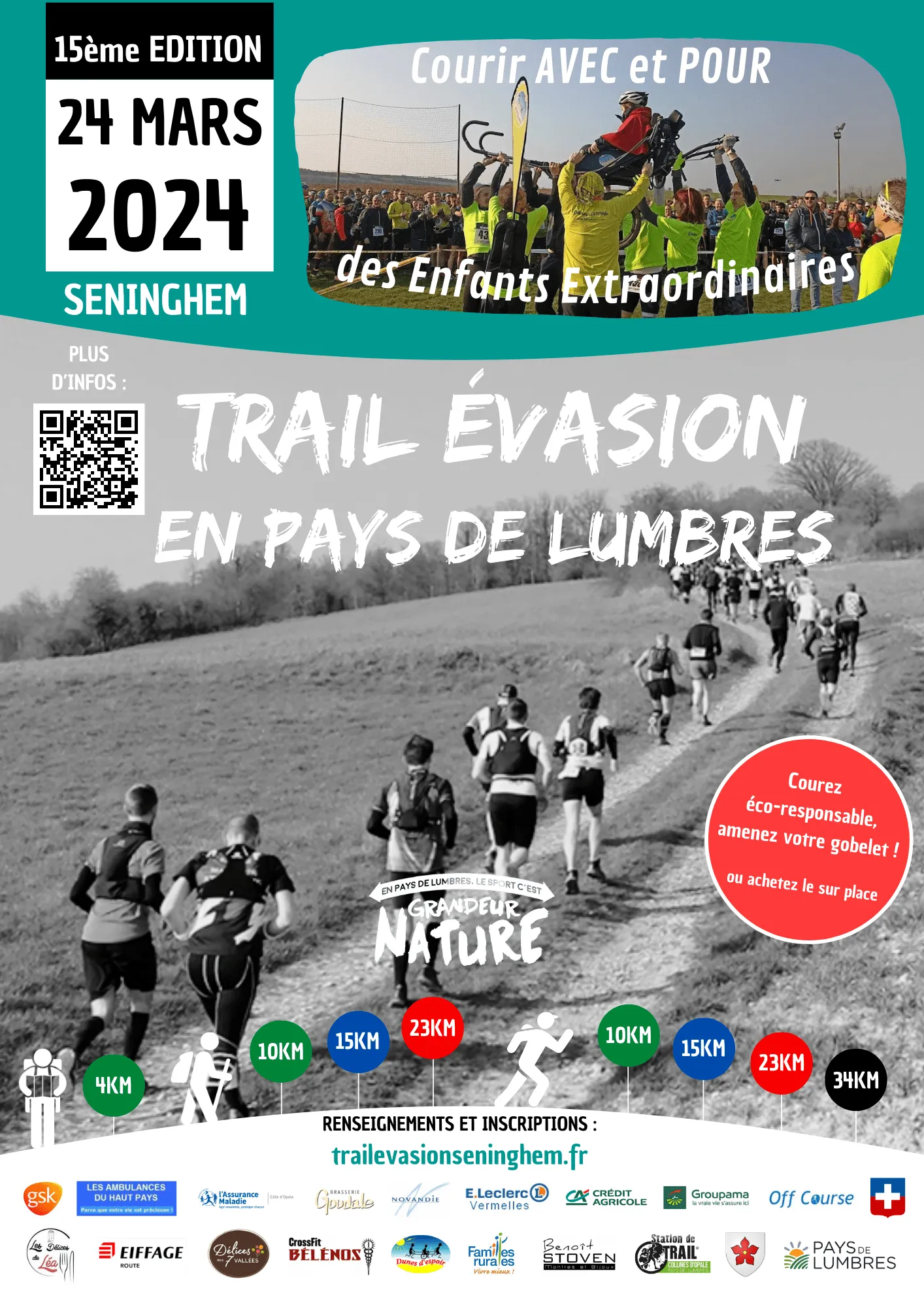 affiche de la course