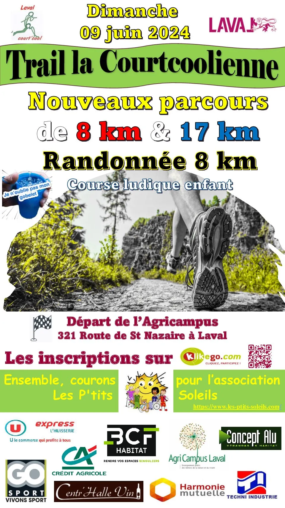 Trail la Courtcoolienne 2024 Inscription Résultats