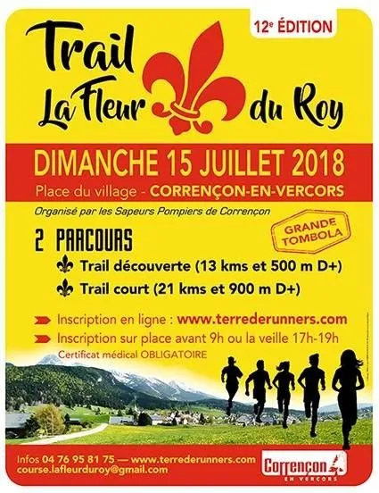 affiche de la course