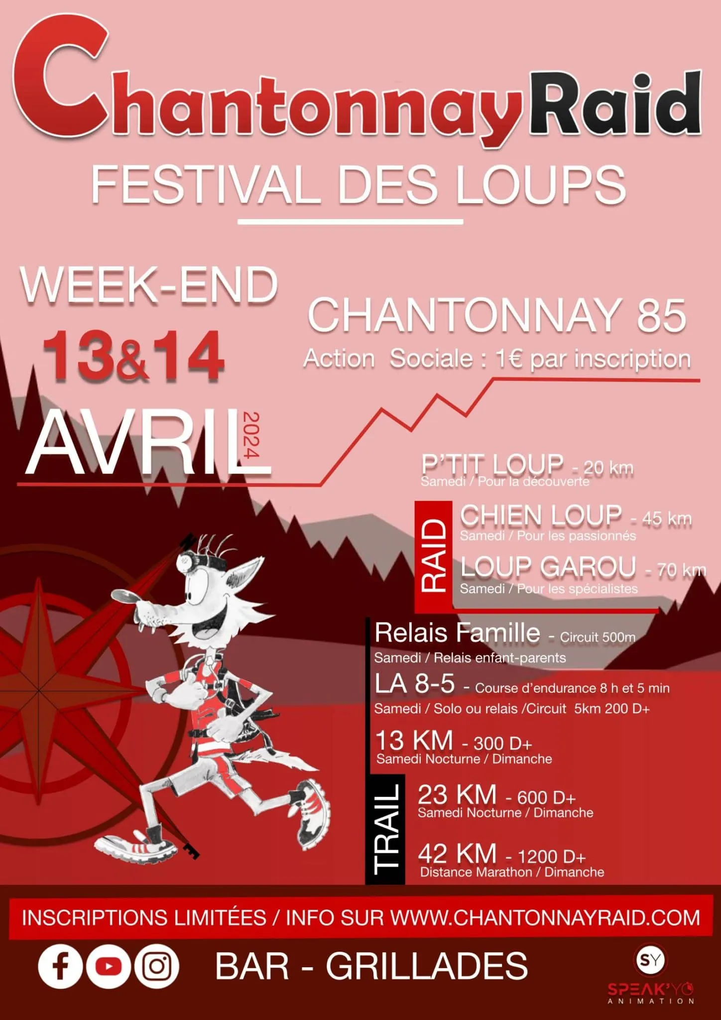 Trail le Champ du Loup 2024 Inscription Résultats