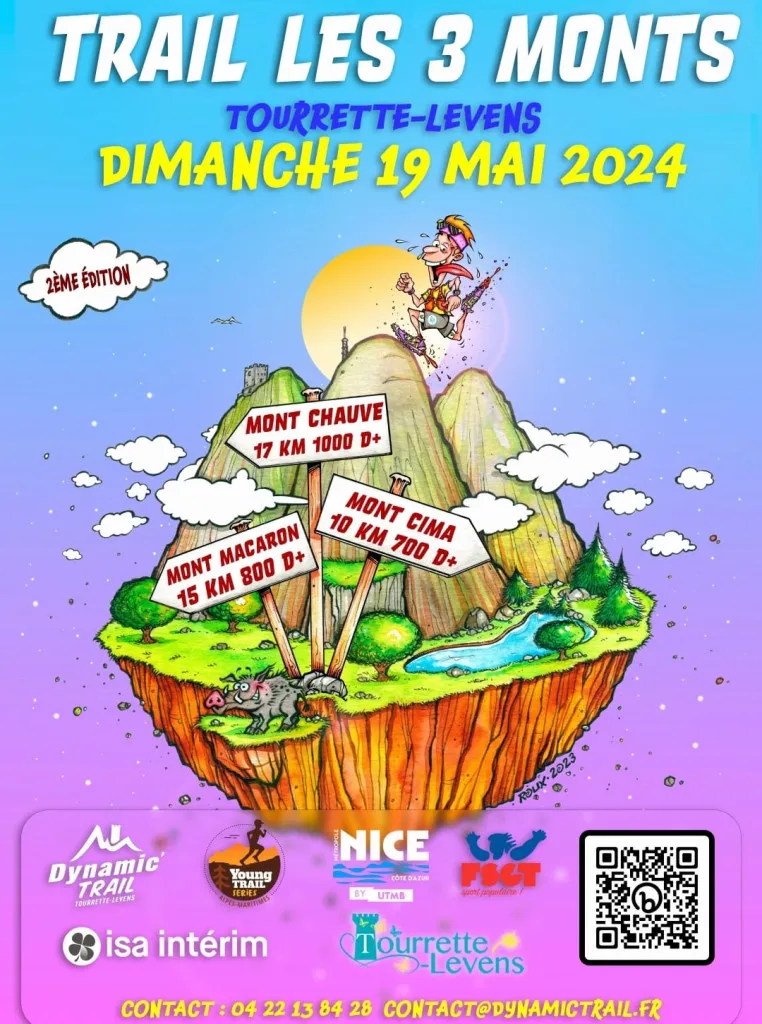 affiche de la course