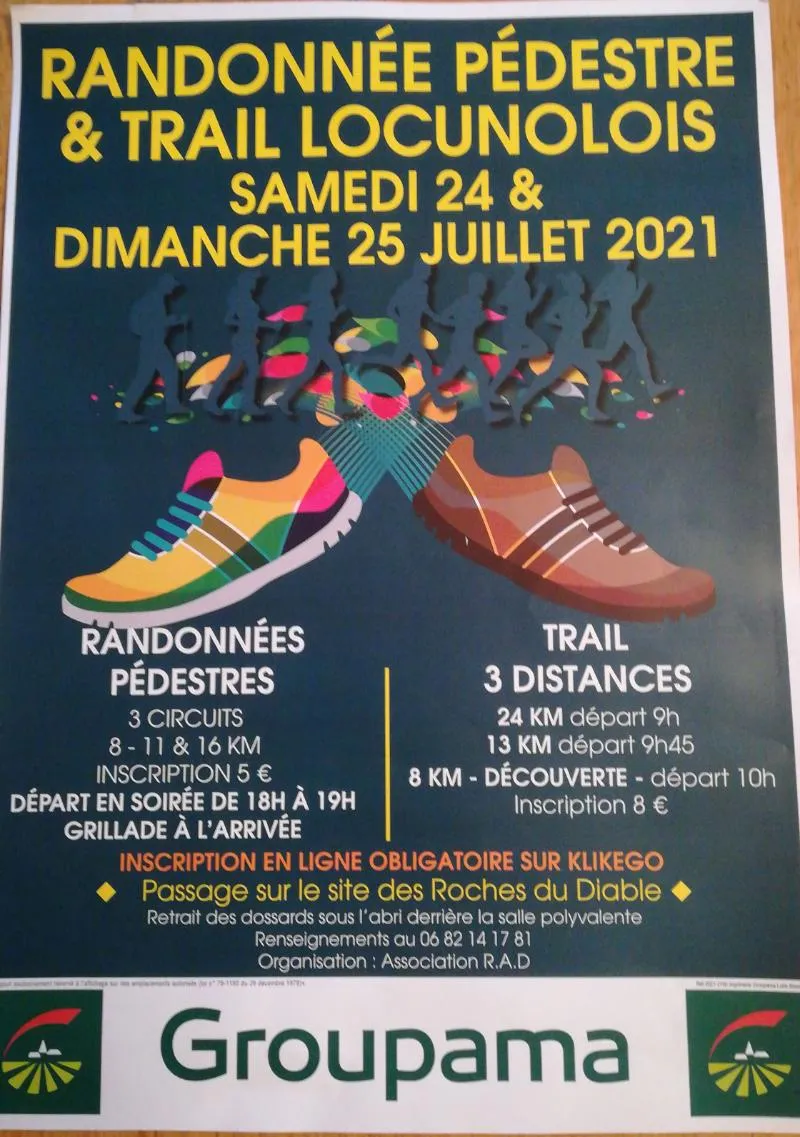 affiche de la course