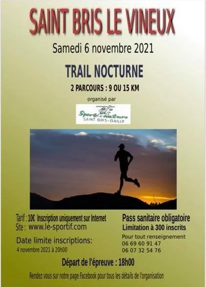 affiche de la course