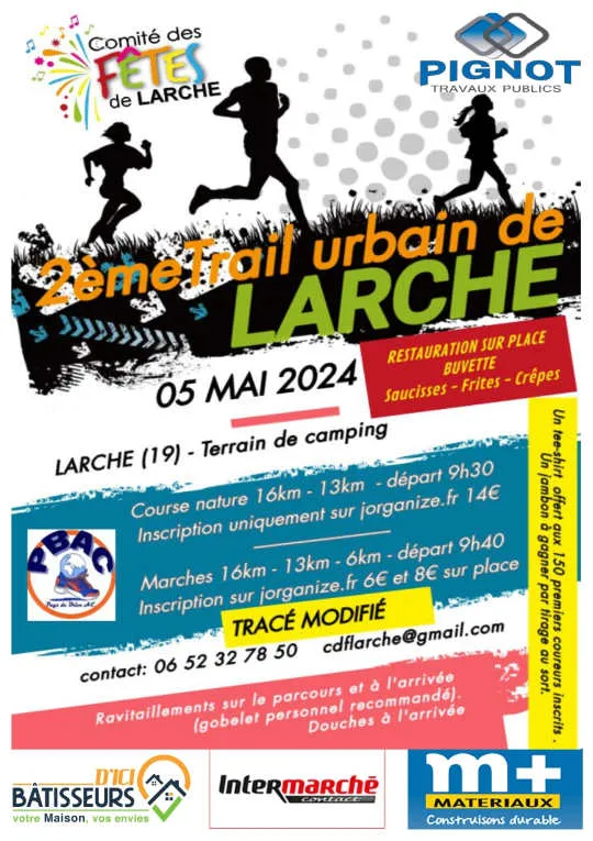 affiche de la course