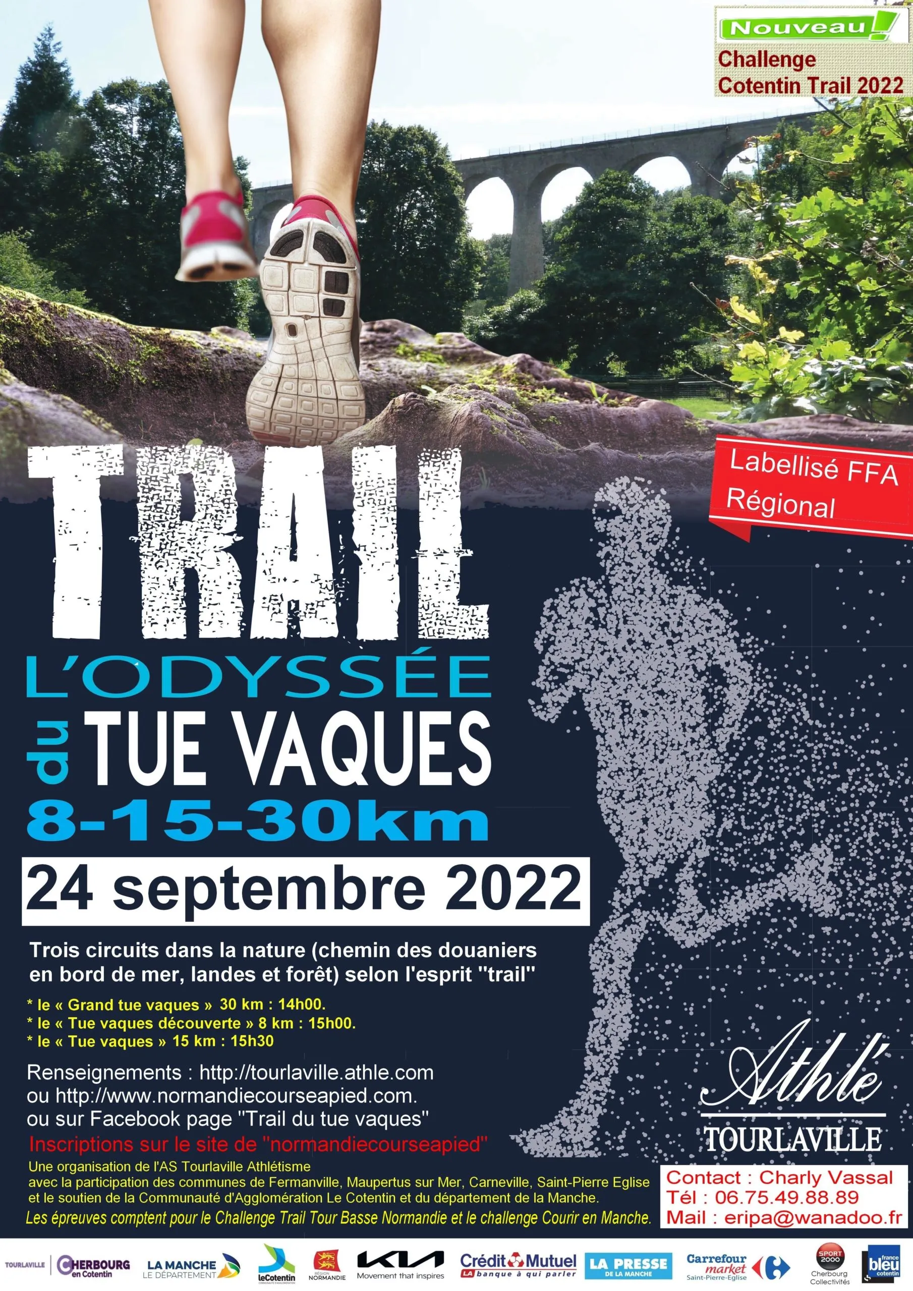 Trails de l’Odyssée du Tue Vaques 2024 Inscription Résultats