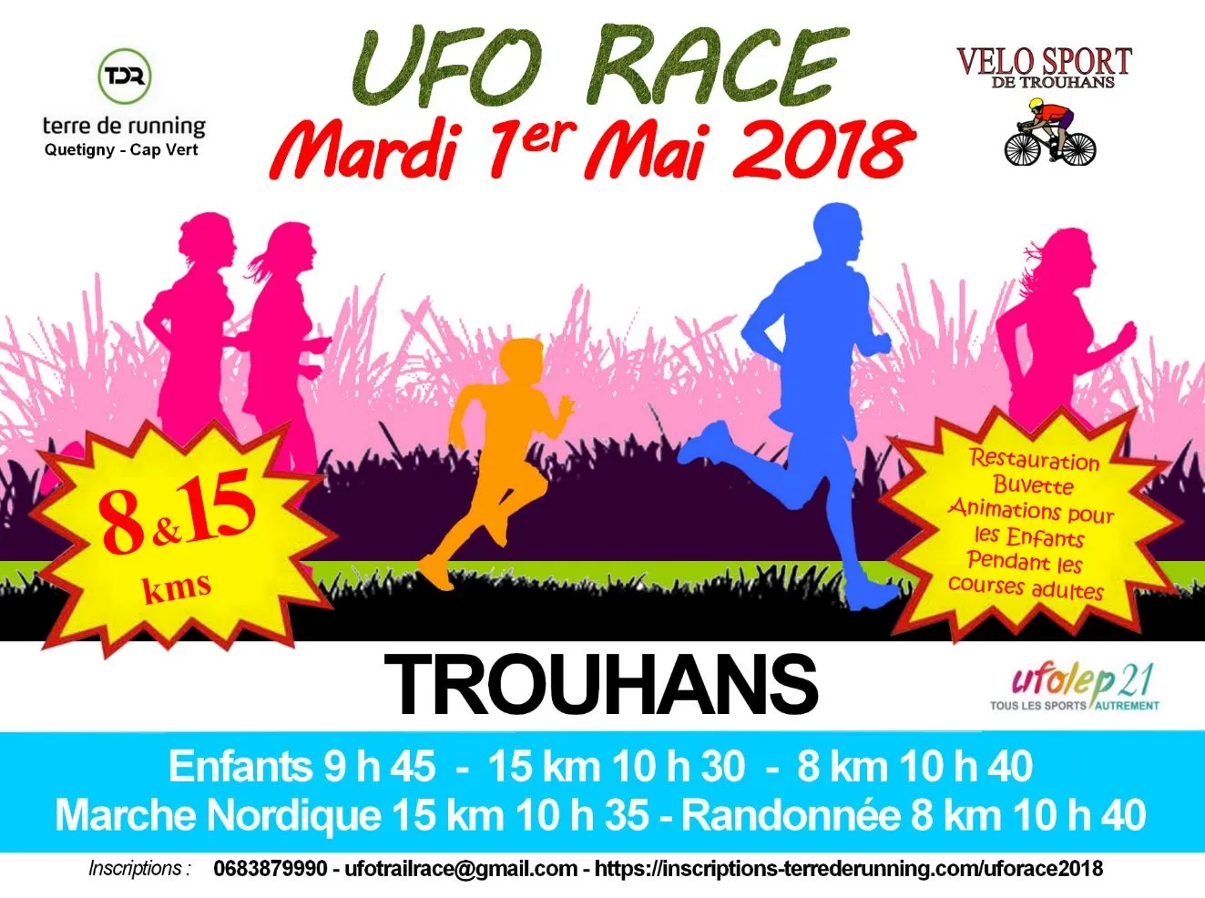 affiche de la course