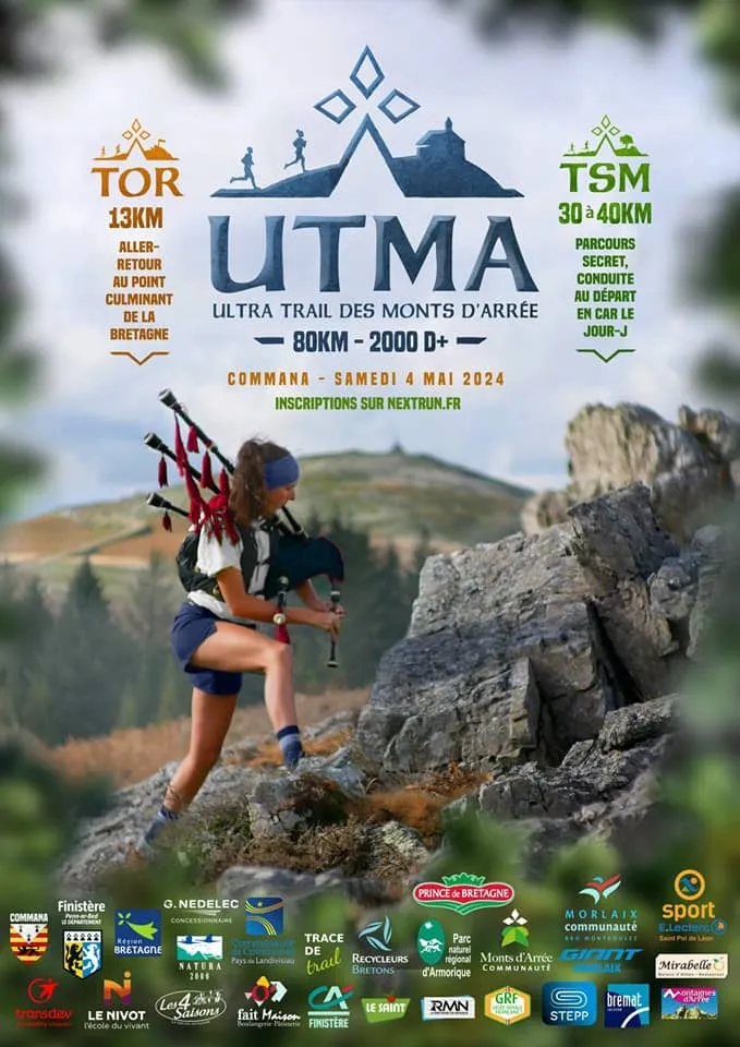 Ultra Trail des Monts d’Arrée UTMA 29 2025 Inscription Résultats