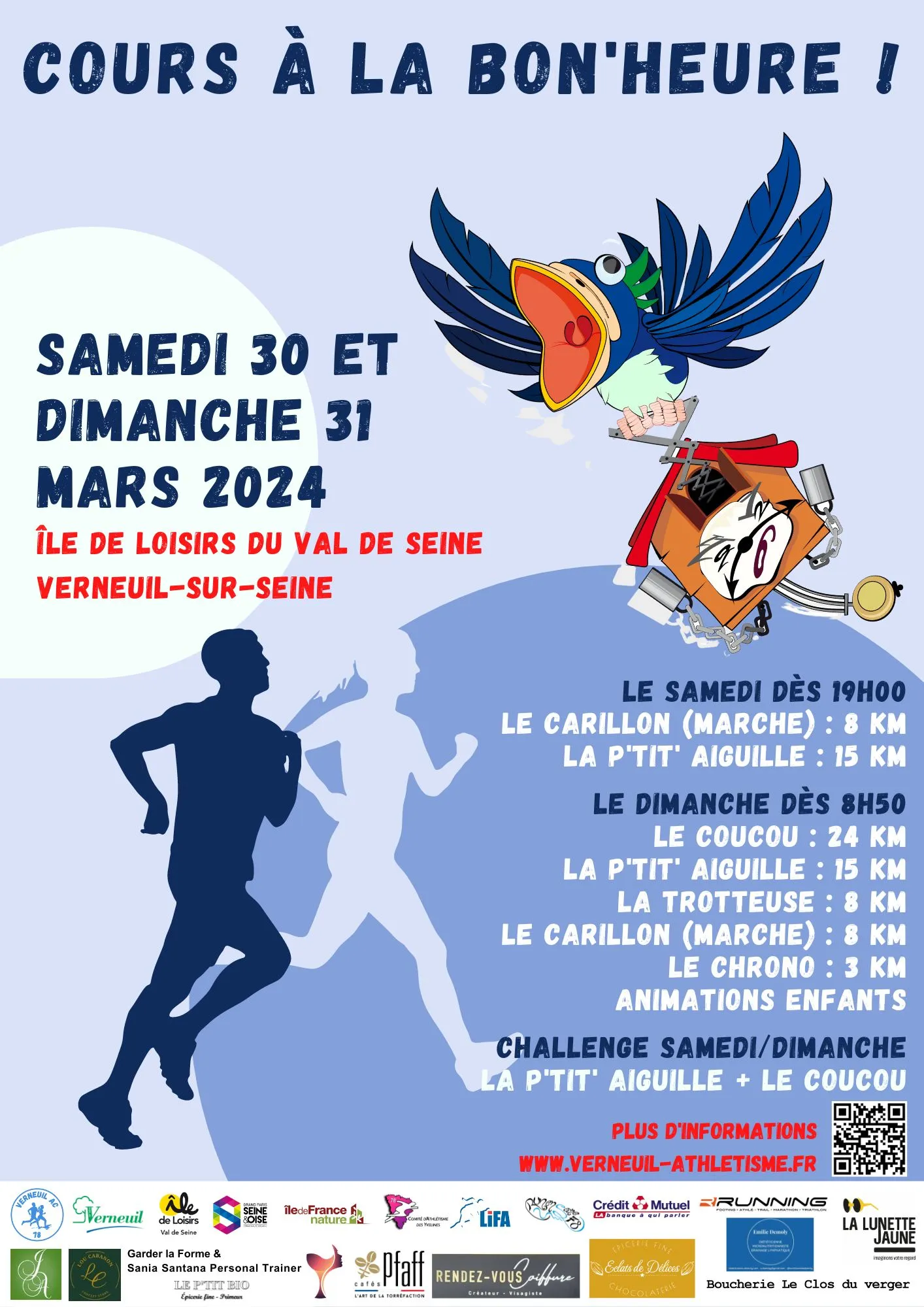 affiche de la course