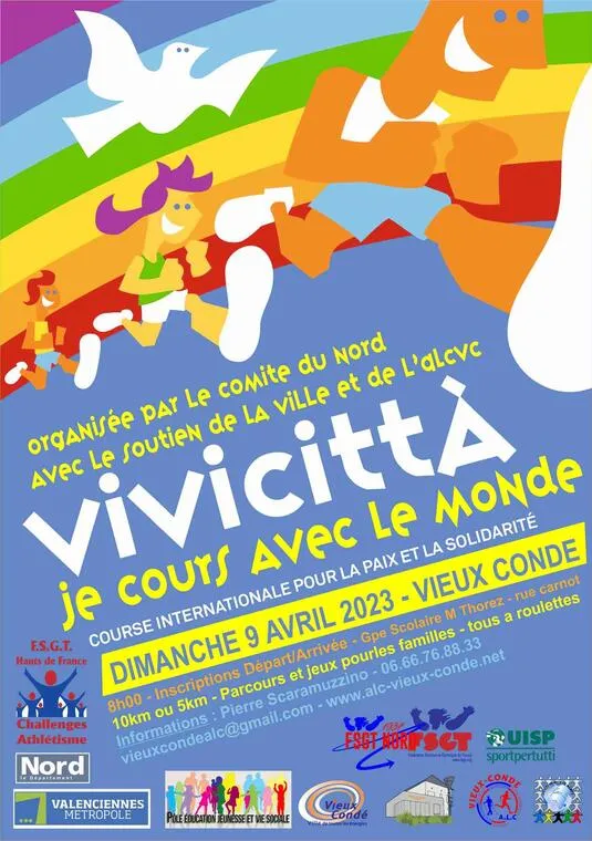 Vivicitta – Vieux Condé 2024 Inscription Résultats