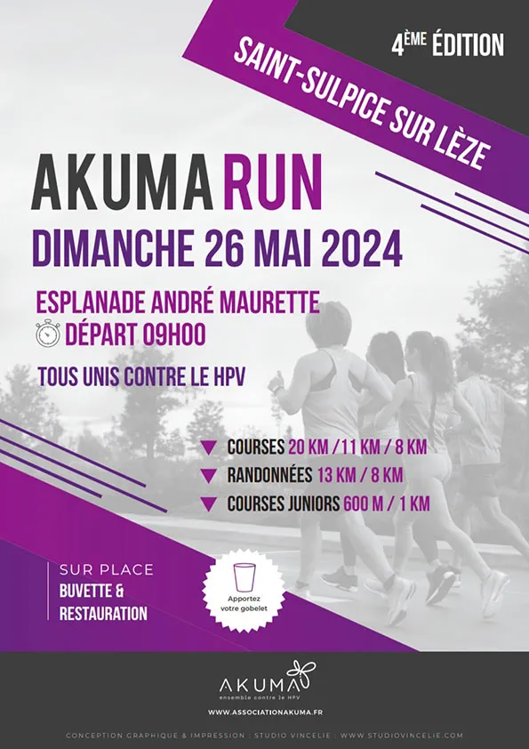 affiche de la course