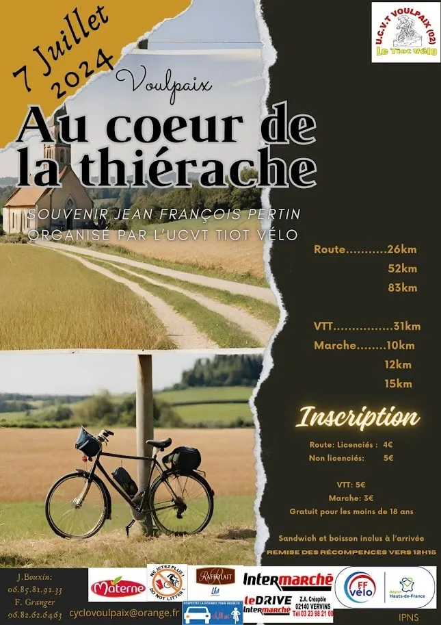 Au coeur de la Thierache 2024 Inscription Résultats