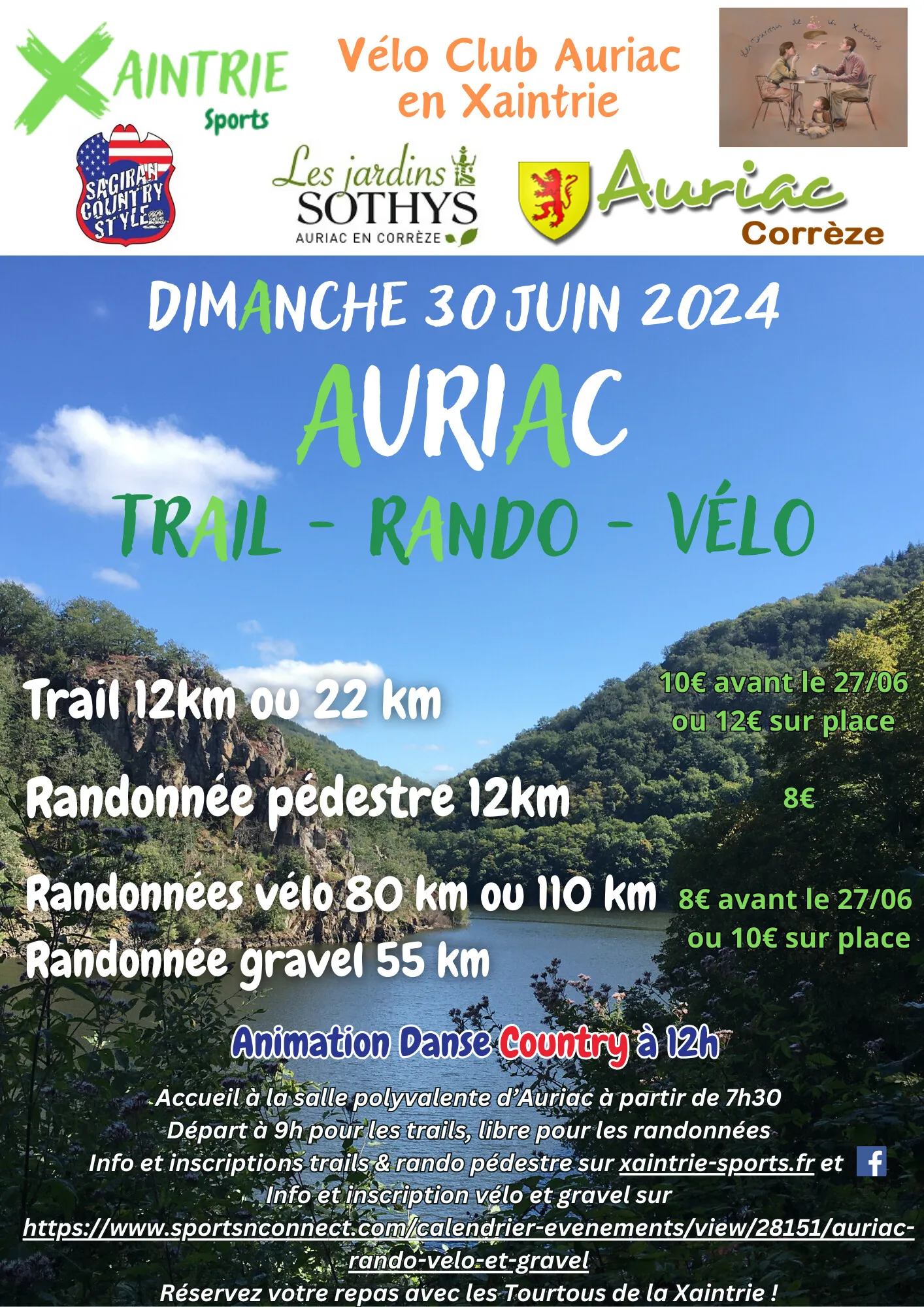 affiche de la course