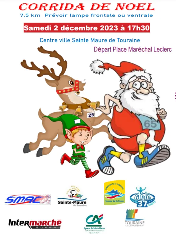 Corrida de Sainte Maure de Touraine 2024 Inscription Résultats