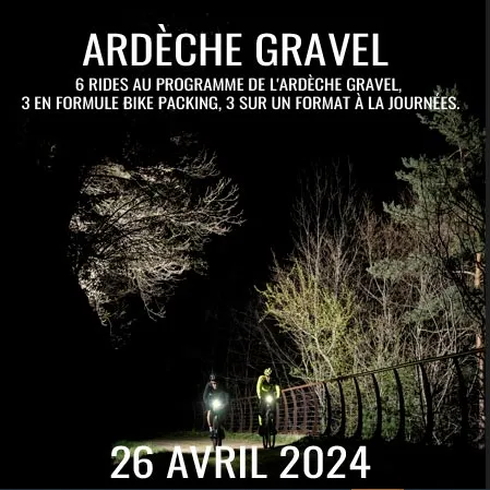 Gravel Ardèche  2024 Inscription Résultats