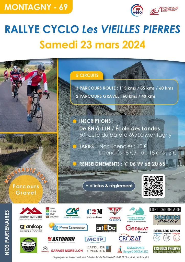 affiche de la course