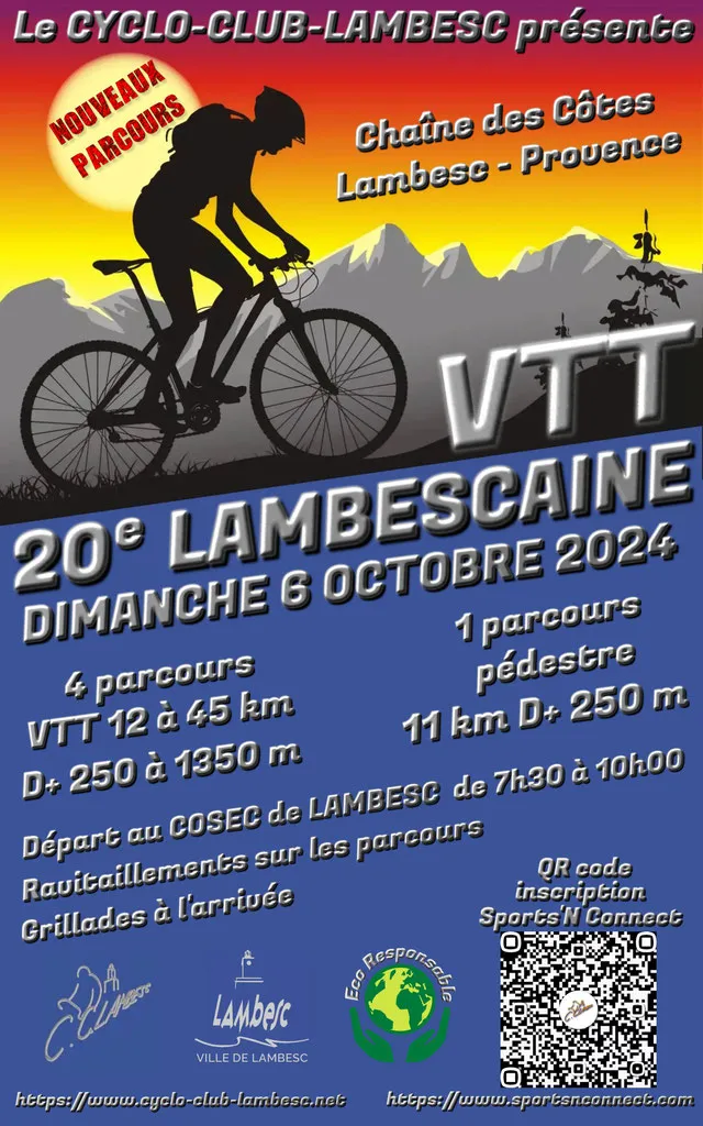 affiche de la course