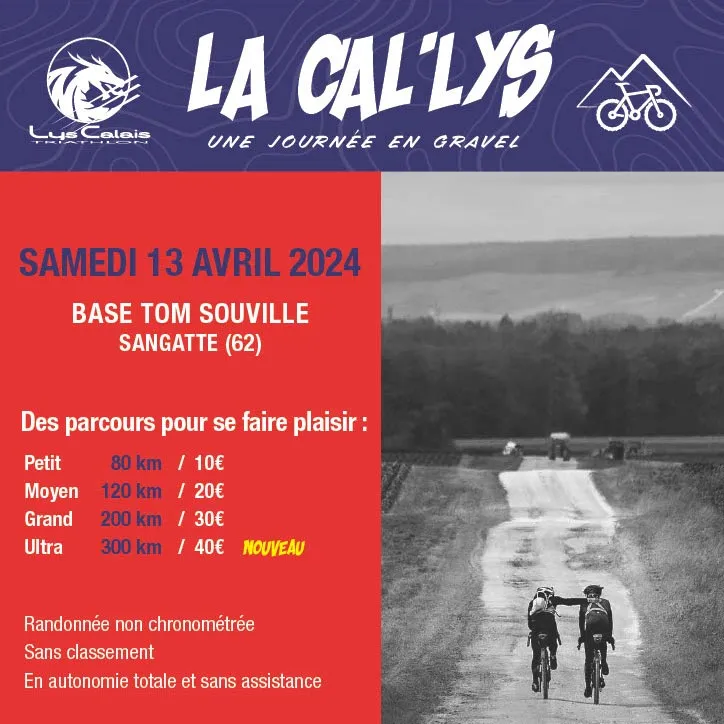 La Cal’lys Gravel  2024 – Infos, Inscriptions, Résultats, Trace