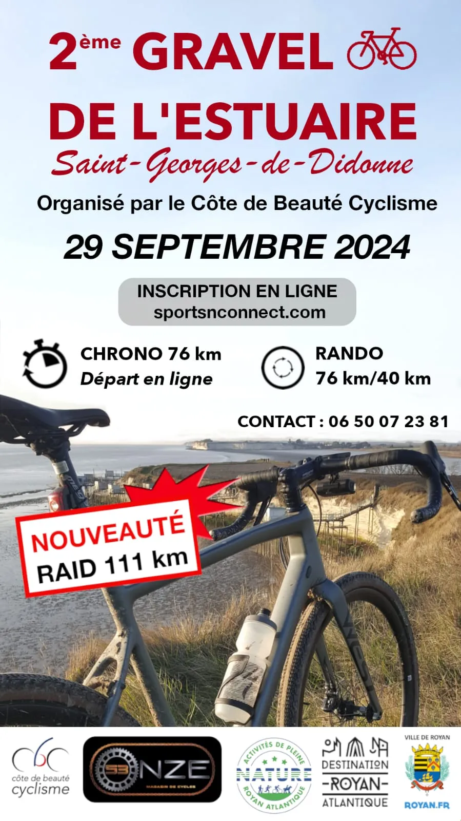 affiche de la course