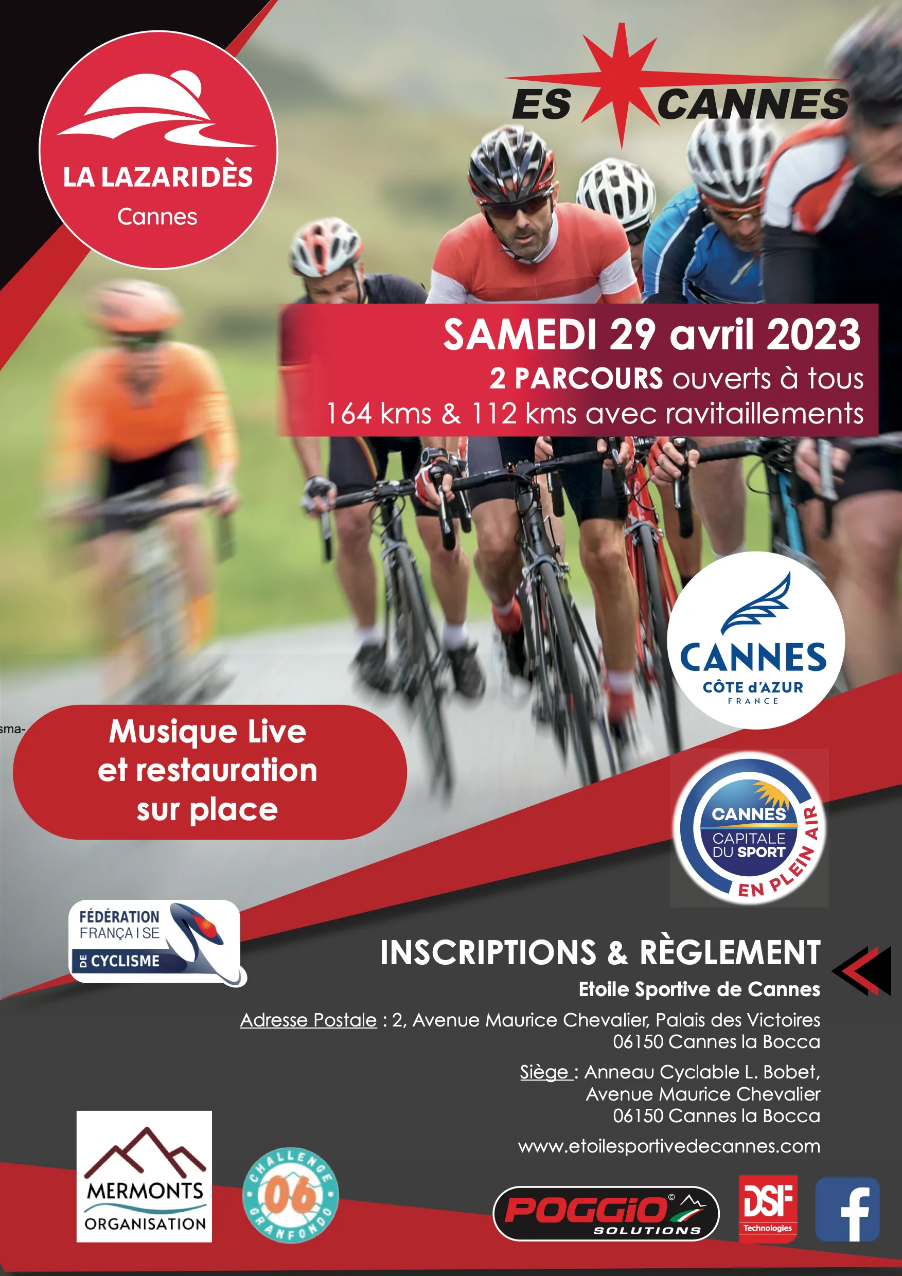 affiche de la course