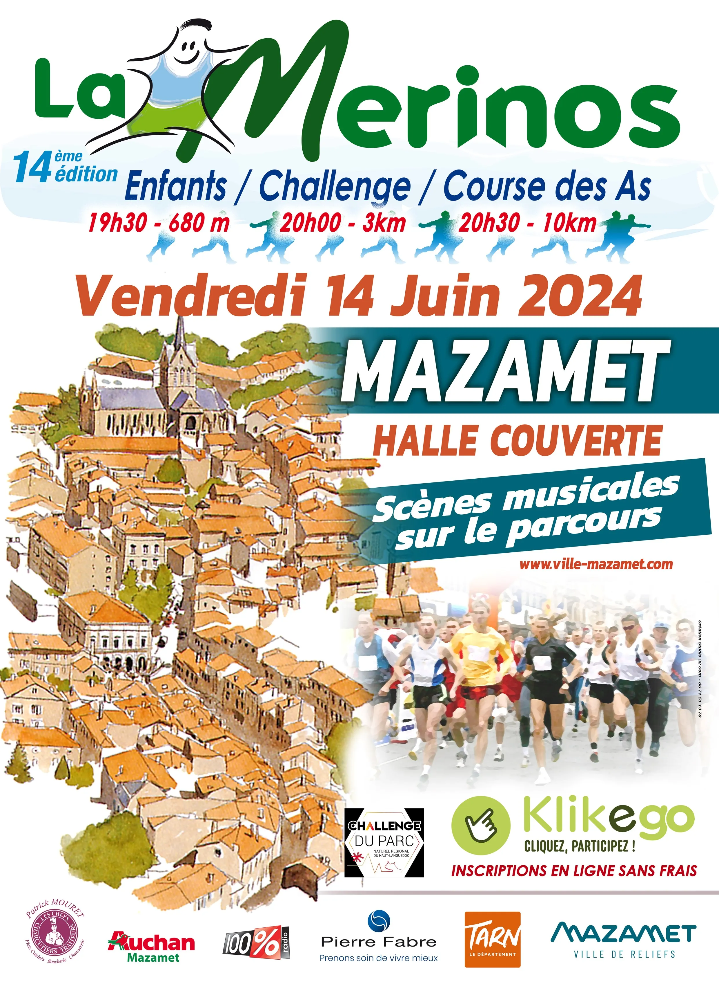 affiche de la course