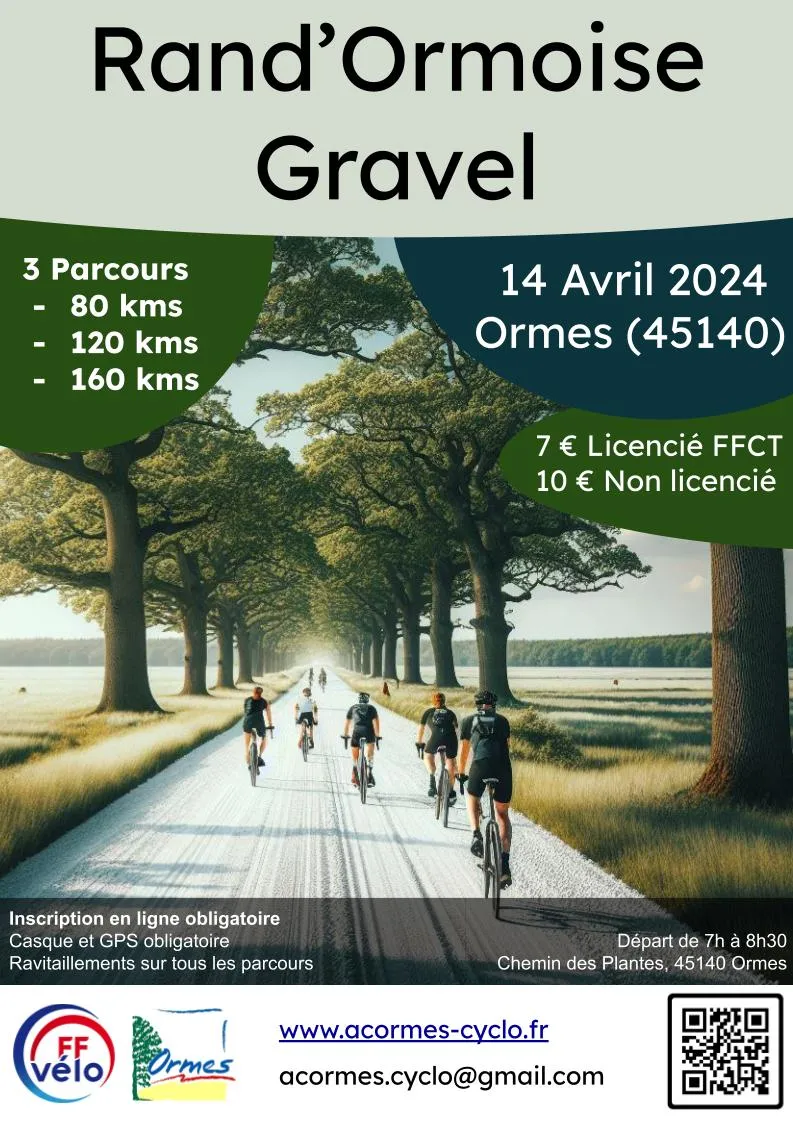 affiche de la course