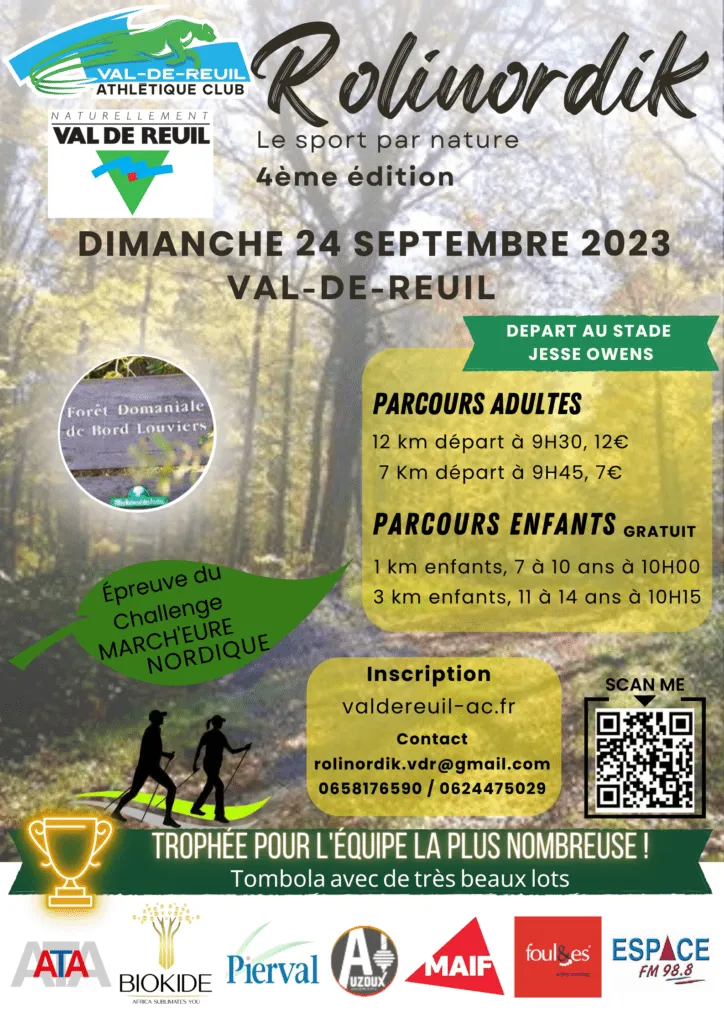 affiche de la course