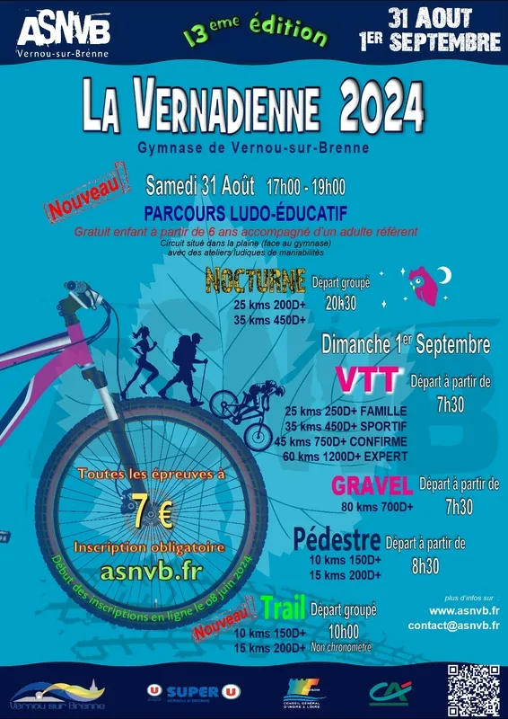 La Vernadienne 2024 Inscription Résultats