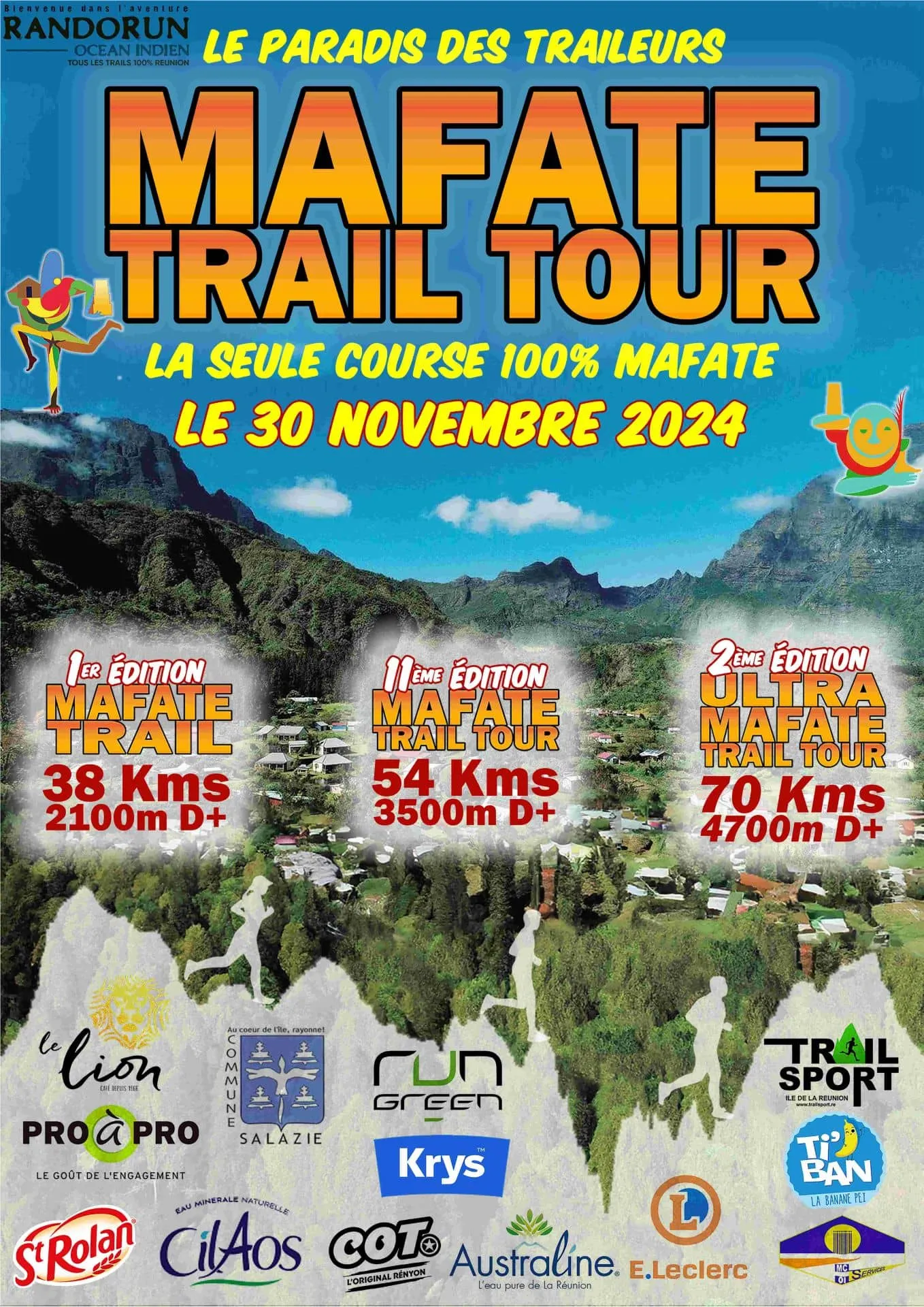 Mafate Trail Tour 2024 Inscription Résultats