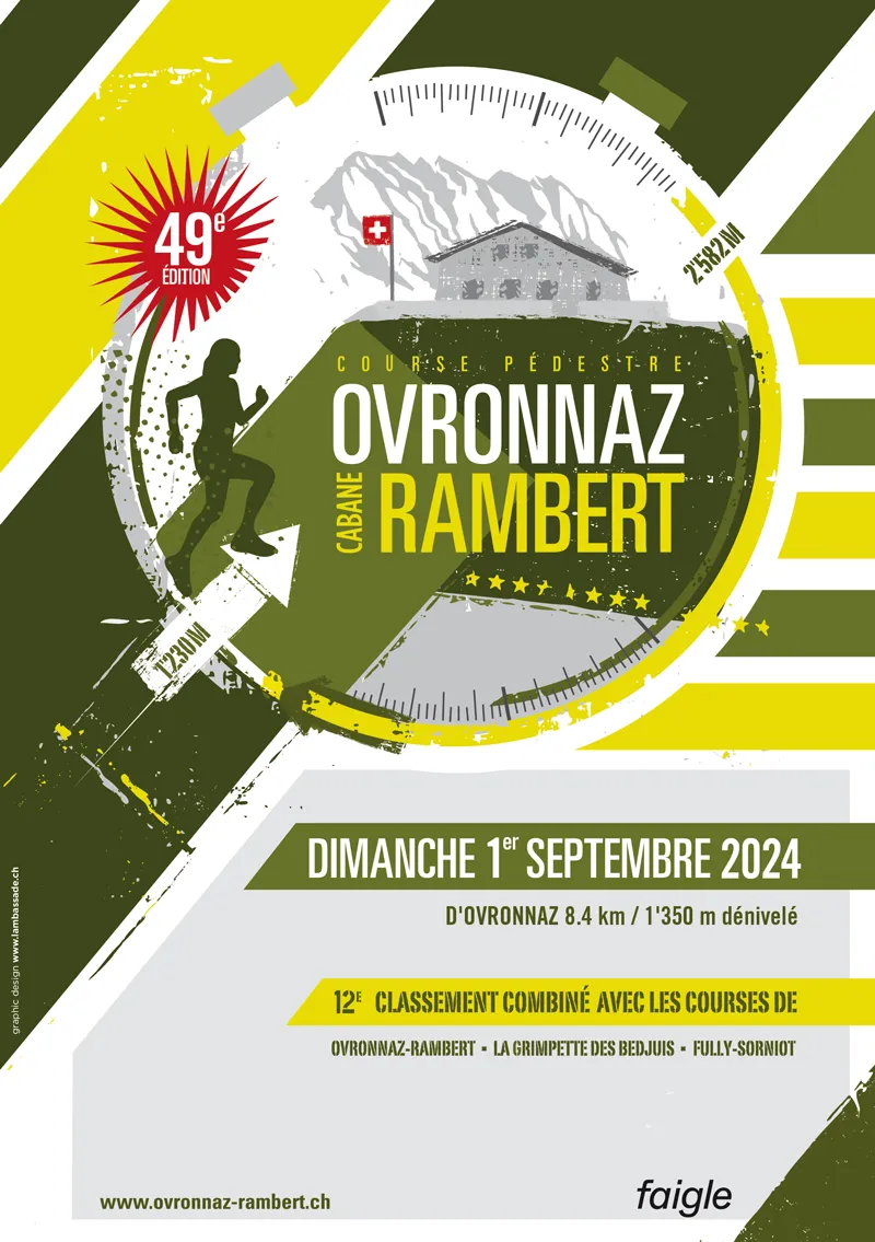 affiche de la course