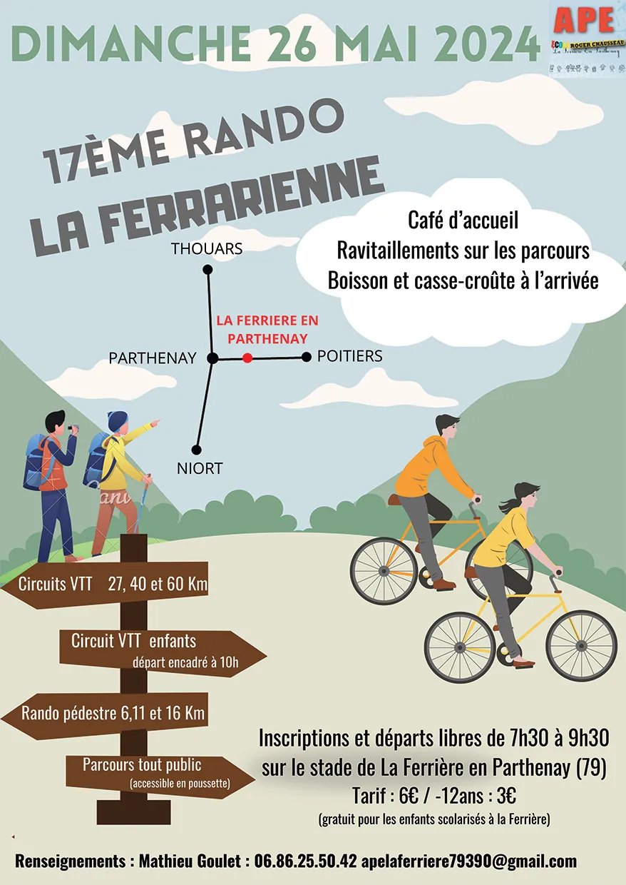 affiche de la course