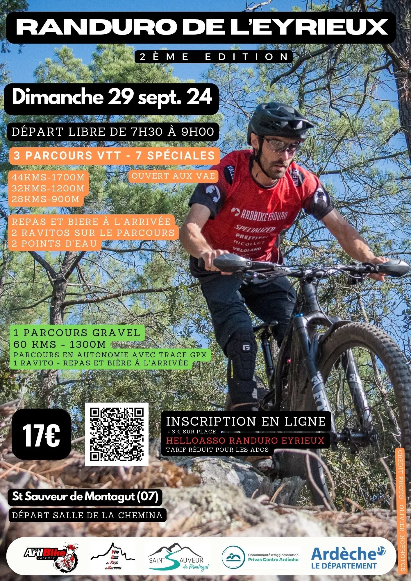 affiche de la course