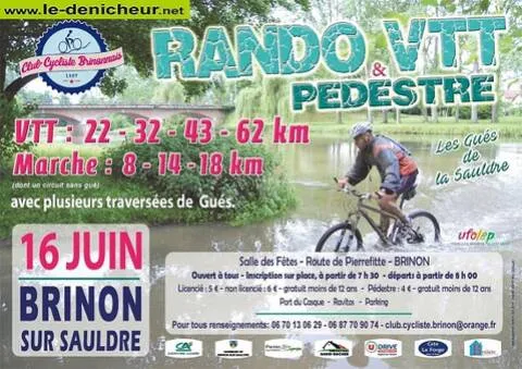 affiche de la course