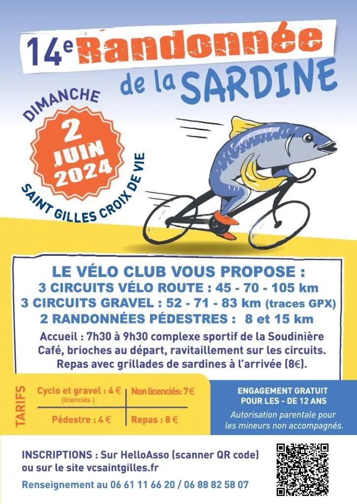 Randonnée de la Sardine  2024 Inscription Résultats