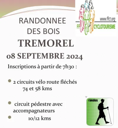 Randonnée des Bois 2024 Inscription Résultats