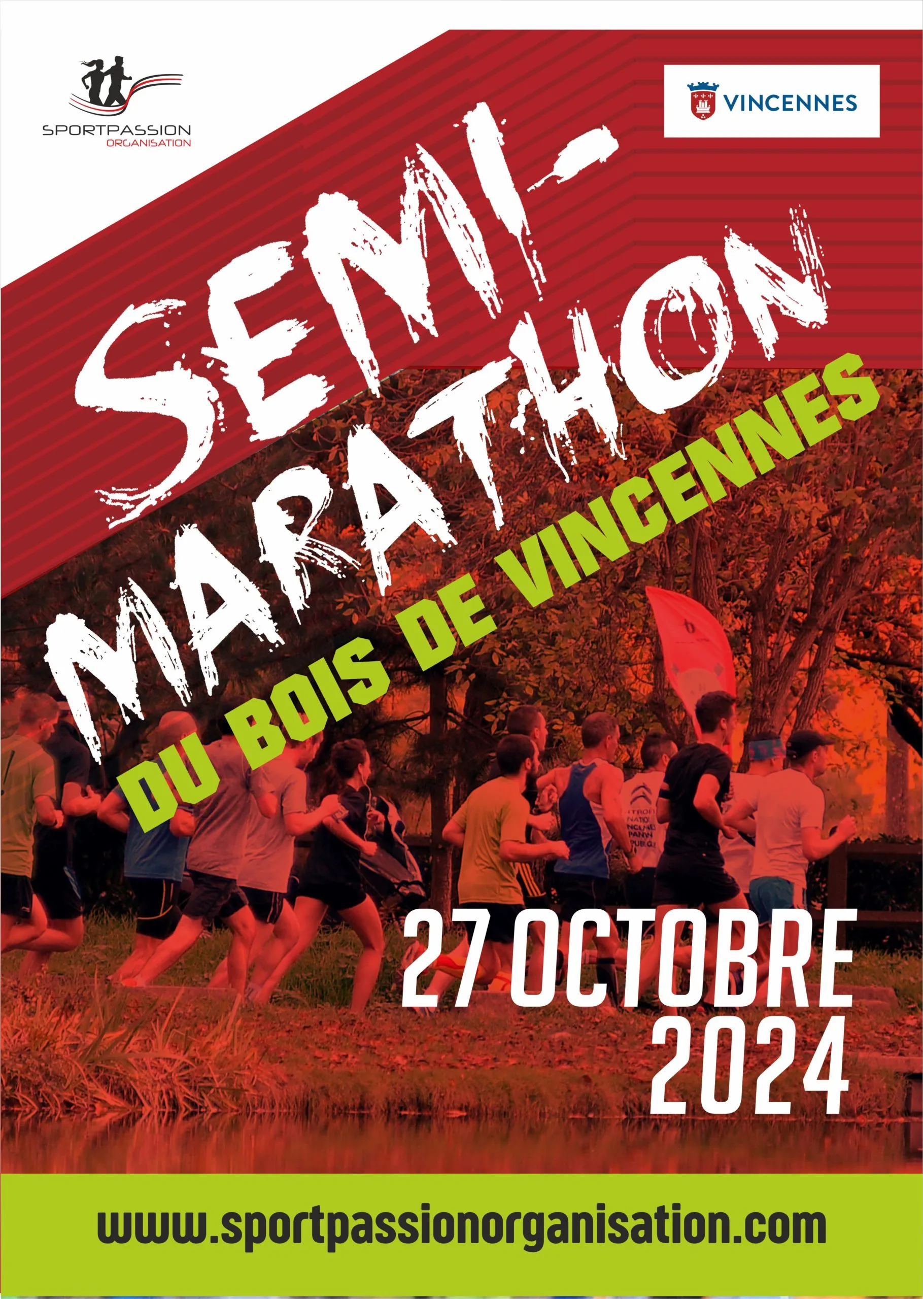 Semi-marathon du Bois de Vincennes 2024 Inscription Résultats