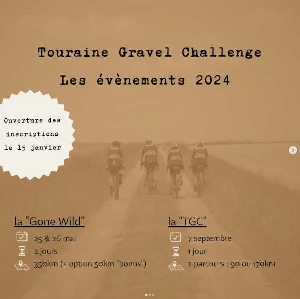 Touraine Gravel Challenge Gone Wild 2024 Inscription Résultats