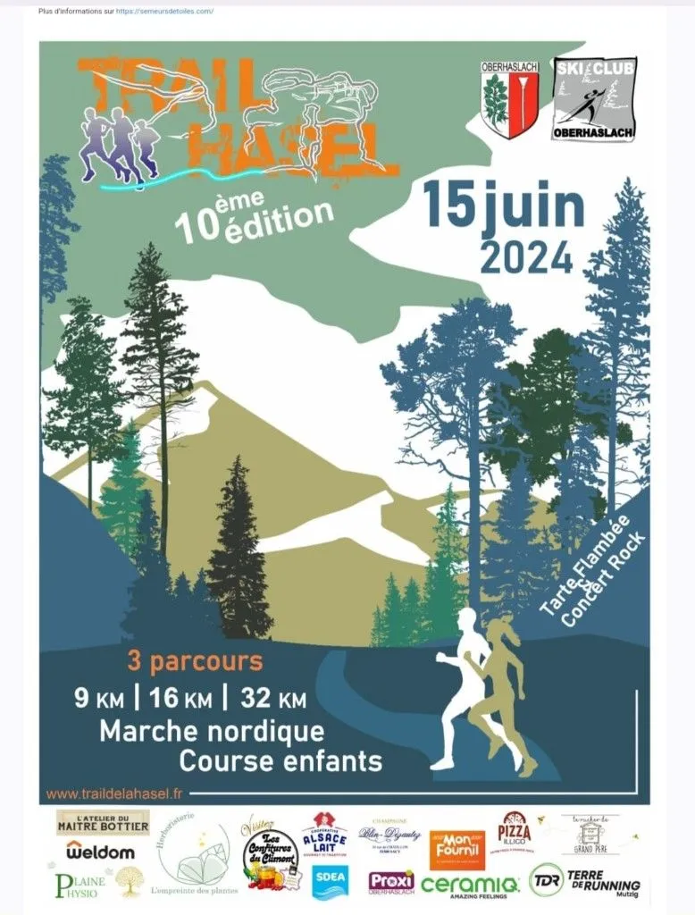 affiche de la course