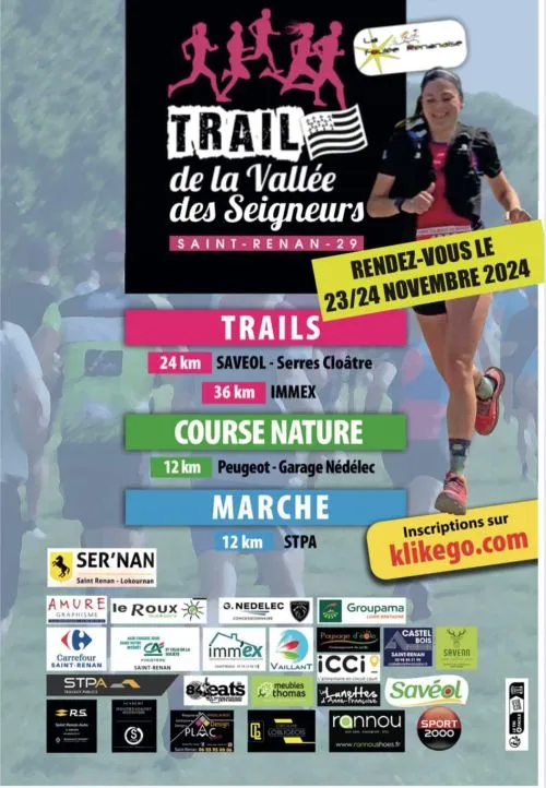 Trail de la vallée des Seigneurs 2024 Inscription Résultats